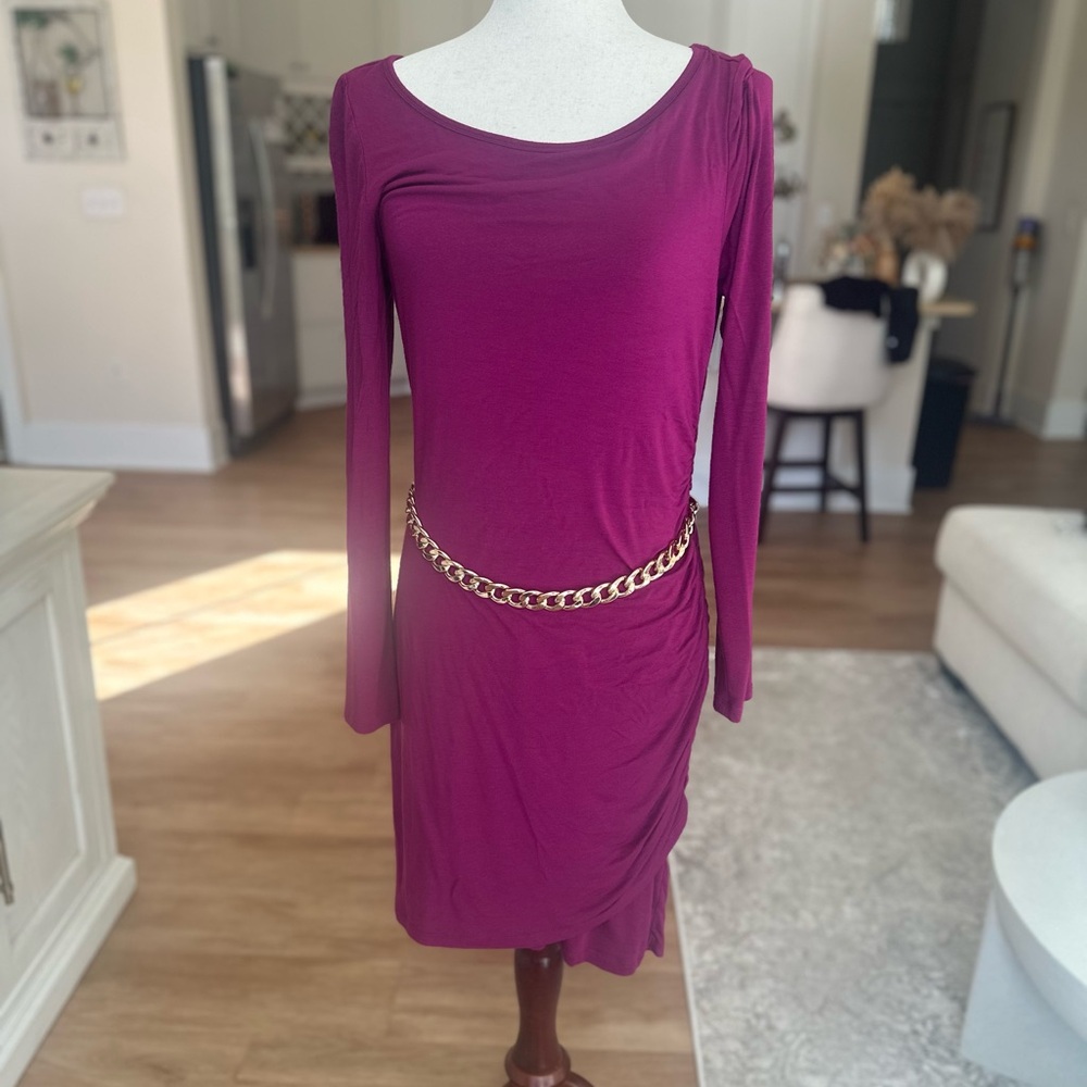 Halogen Magenta Dress